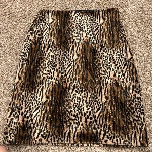 Softwear Brand Leopard Skirt